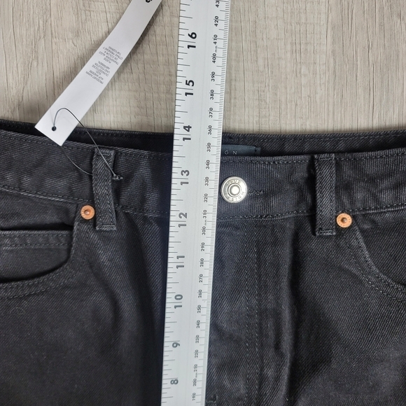 ASOS DESIGN Men's Straight Leg Jean Black - Picture 7 of 7